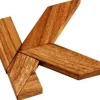 K Letter Puzzle - Wooden Brain Teaser