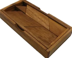 K Letter With Wooden Box - Wooden Puzzle