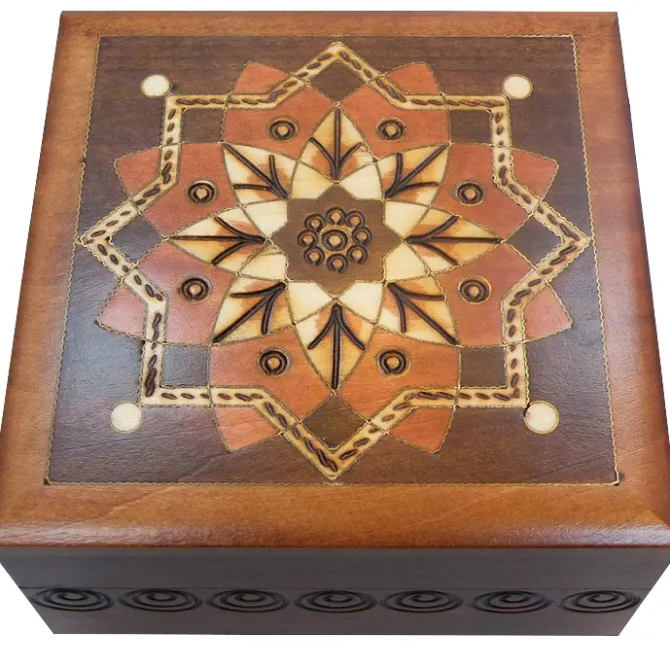 Kaleidoscope - Secret Wooden Puzzle Box