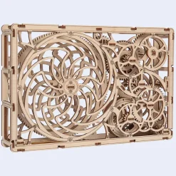 Kinetic Picture - 3D Mechanical, Engineering Self-Assembled Puzzle