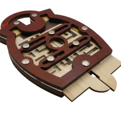 Labyschloss Lock - Wooden Maze Puzzle Game