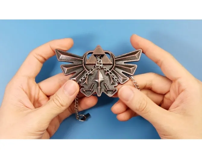 Legend of Zelda Hyrule Crest Hanayama Metal Puzzle