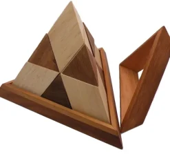 Luxor Egyptian Pyramid - Wooden Puzzle Brain Teaser