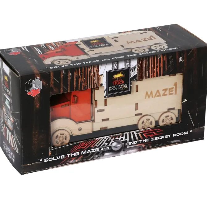 Maze 1 Truck Secret ESCAPE Puzzle Box
