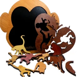 Monkey Theater (Affentheater) - Packing Problem Wooden Puzzle