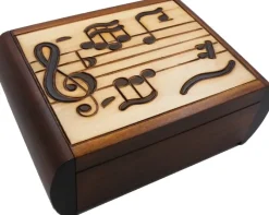 Music - Secret Wooden Puzzle Box