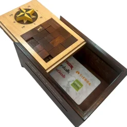Navigation Enigma Puzzle Box - Money Gift Giving IQ Secret Box