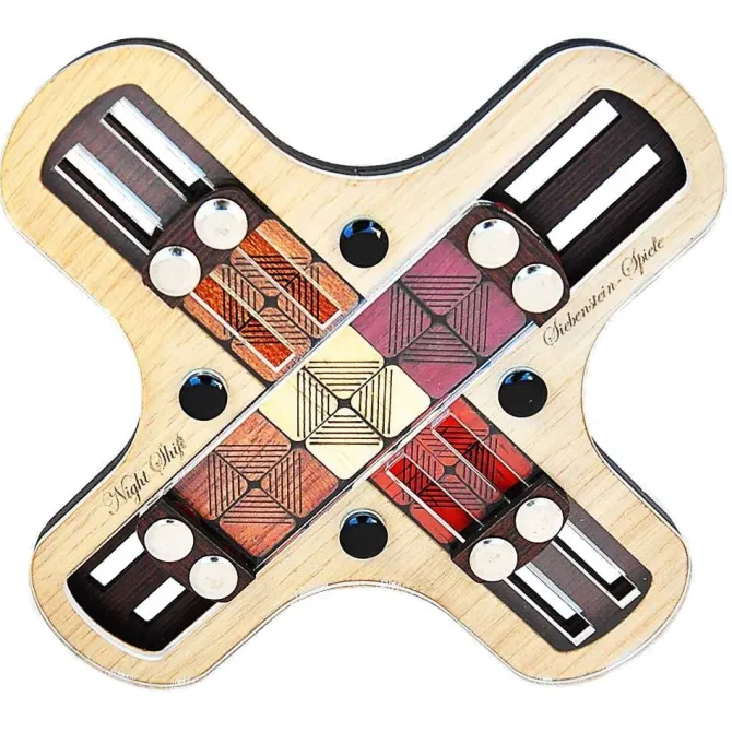 Night Shift - IQ Maze Wooden Puzzle By Spiele