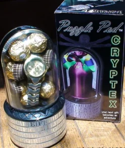 Puzzle Pod Cryptex - Brain Teaser Gift Puzzle