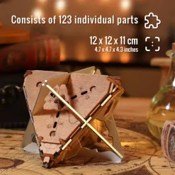Puzzle Potato Anti-Gravity Metal Version - Escape Room Game Puzzle Box