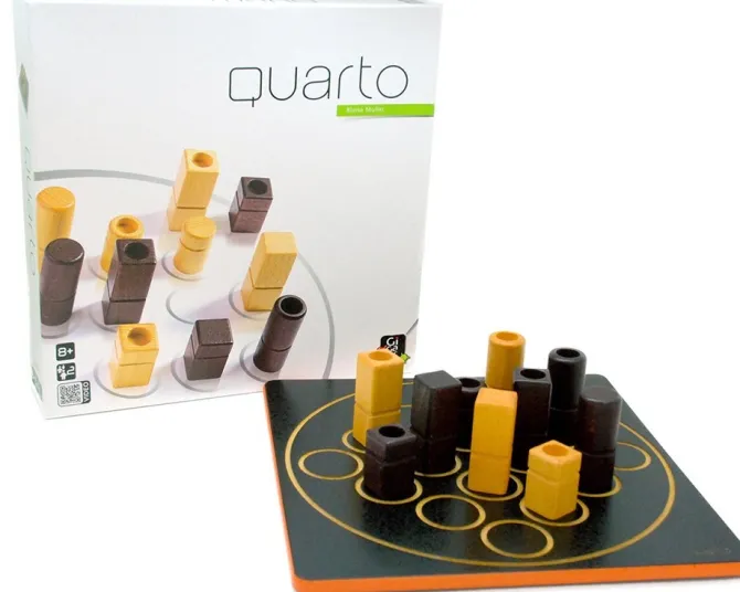 Quarto - Wooden Strategy Game by Gigamic