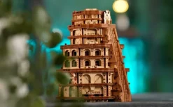 Quest Tower Puzzle Box - Wooden Escape Room Experience