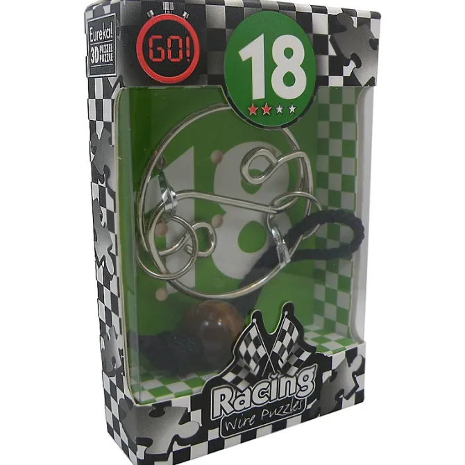 Racing Wire No. 18 - String Brainteaser Metal Puzzle