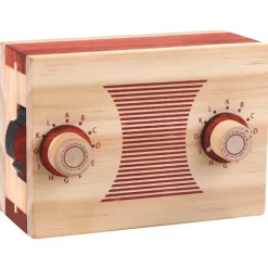 Radio - Wooden Secret Puzzle Box