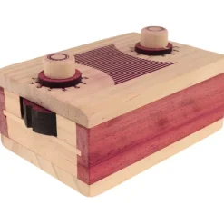 Radio - Wooden Secret Puzzle Box