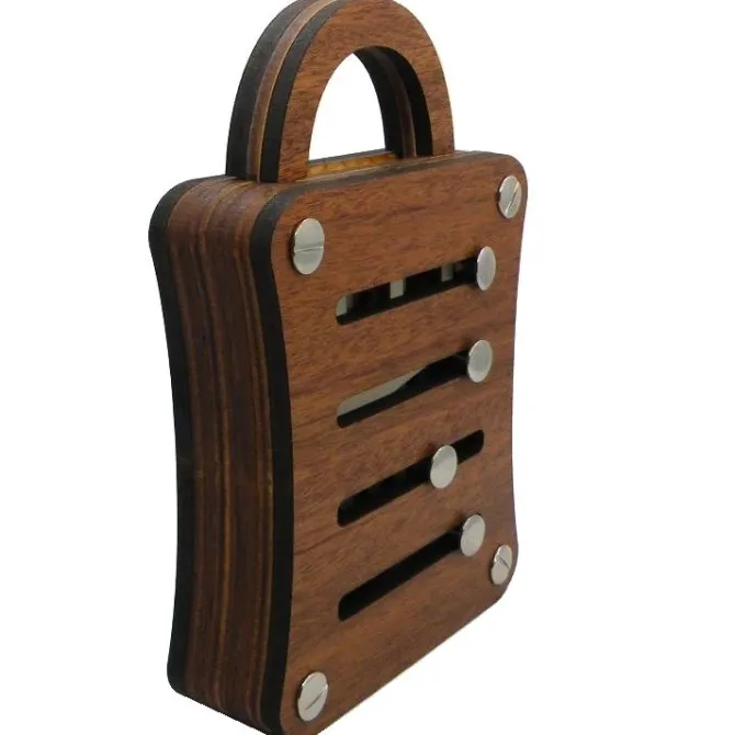 Schloss 250+ Lock - Wooden Puzzle Maze Brain Teaser