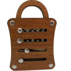 Schloss 250+ Lock - Wooden Puzzle Maze Brain Teaser