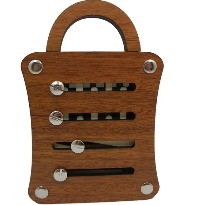 Schloss 250+ Lock - Wooden Puzzle Maze Brain Teaser