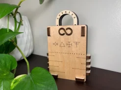 Sentinel Padlock Wooden Lock Puzzle