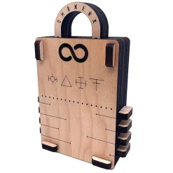 Sentinel Padlock Wooden Lock Puzzle