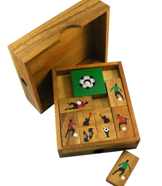 Soccer Field - Wooden Puzzle Brain Teaser