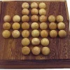 Solitaire Marble - Wooden Brain Teaser Game
