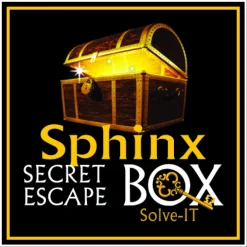 Sphinx Treasure Secret ESCAPE Puzzle Box