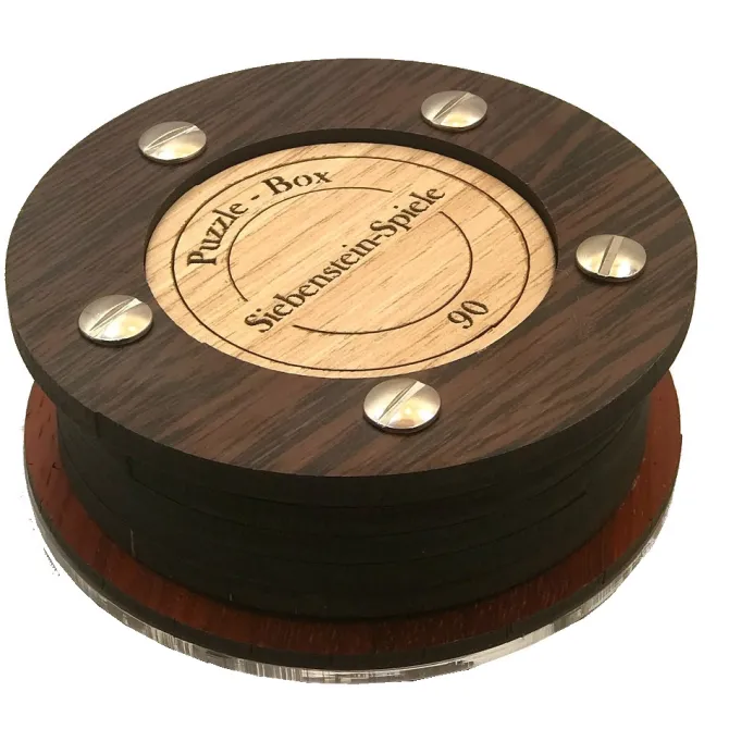 Spiele Puzzle Box 06 - Wooden Secret Box Brainteaser Puzzle