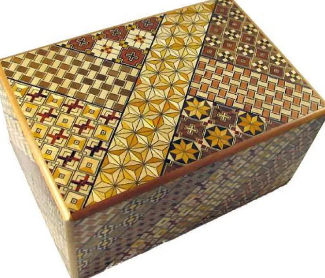 6 Sun 36 Steps Koyosegi - Japanese Puzzle Box