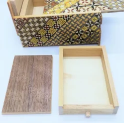 5 Sun 10 Steps With Hidden Drawer - Japanese Puzzle Box