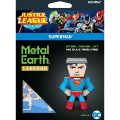Superman Justice League Legends - Metal Earth 3D Model Puzzle