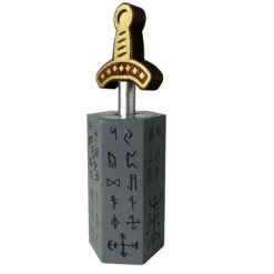 Sword In Stone True Genius Wooden Brainteaser Puzzle