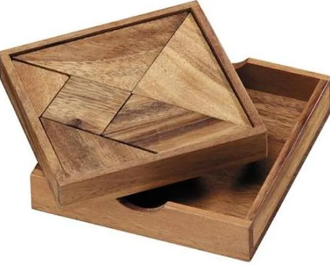 Tangram - Wooden Brain Teaser Puzzle