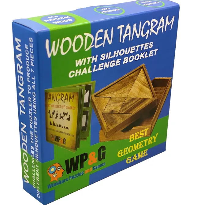 Tangram - Wooden Brain Teaser Puzzle