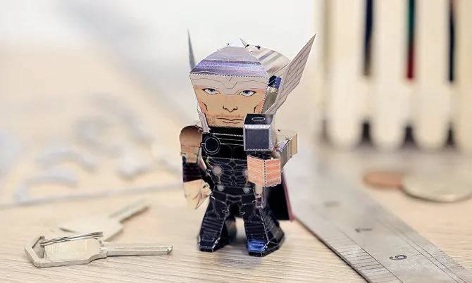 Thor Marvel Legends - Metal Earth 3D Model Puzzle