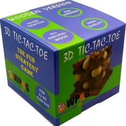 Tic-Tac-Toe 3D - Strategy Wooden Game