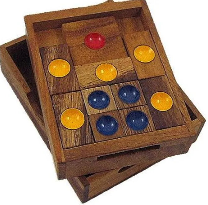Towards Freedom Wooden Brain Teaser Puzzle