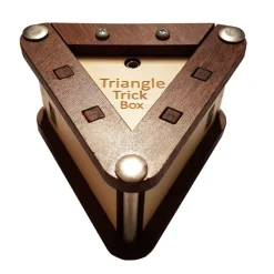 Triangle Box - Secret Wooden Puzzle Box By Constantine