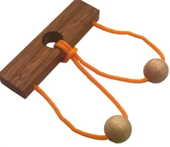 Two Lovers String - Brain Teaser Wood Puzzle